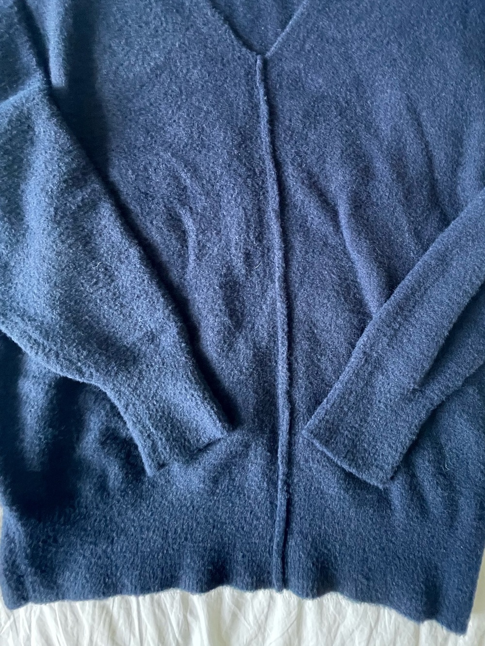 Aritzia Hush Knit Sweater in Navy - Picture 4 of 9